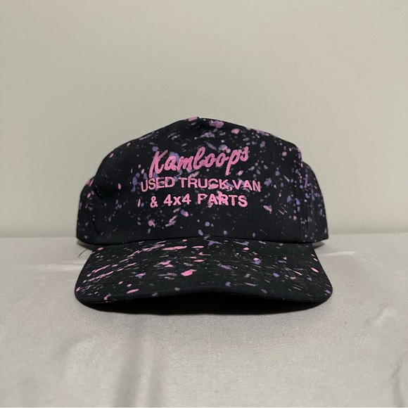 Other - Vintage Kamloops Paint Splatter Automotive Hat